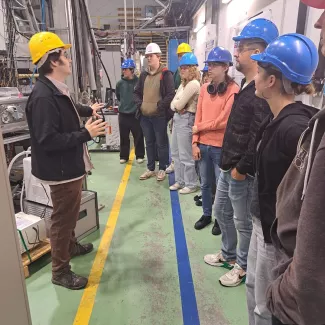 Kamerlingh Onnes-leerlingen bezoeken CERN in Zwitserland.